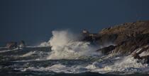 The wild coast of Quiberon © Philip Plisson / Plisson La Trinité / AA19641 - Photo Galleries - Storm at sea