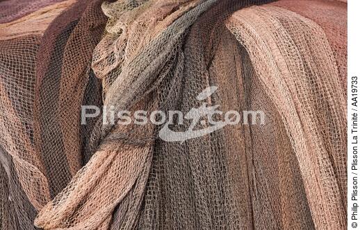 Fishing nets - © Philip Plisson / Plisson La Trinité / AA19733 - Photo Galleries - Spain