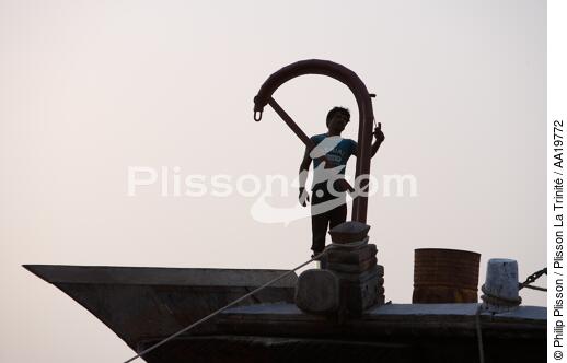 Dubaï Creek - © Philip Plisson / Plisson La Trinité / AA19772 - Nos reportages photos - Elément d'un bateau
