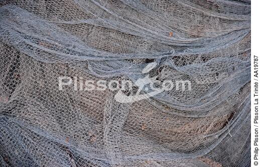 Fishing nets - © Philip Plisson / Plisson La Trinité / AA19787 - Photo Galleries - Fishing equipment
