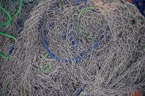 Fishing nets © Philip Plisson / Plisson La Trinité / AA19788 - Photo Galleries - United arab emirates