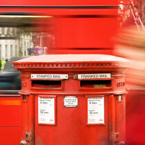 Mail box. © Philip Plisson / Plisson La Trinité / AA19811 - Photo Galleries - England