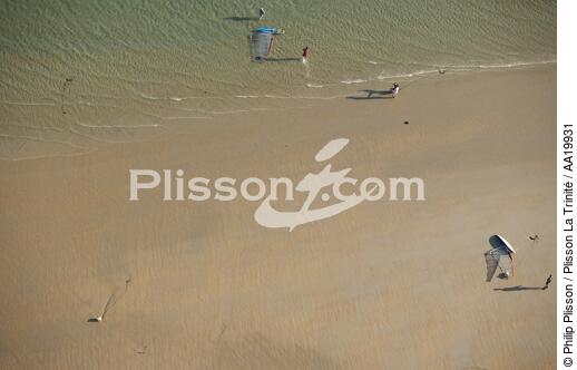 Carnac,plage. - © Philip Plisson / Plisson La Trinité / AA19931 - Nos reportages photos - Sport et loisir