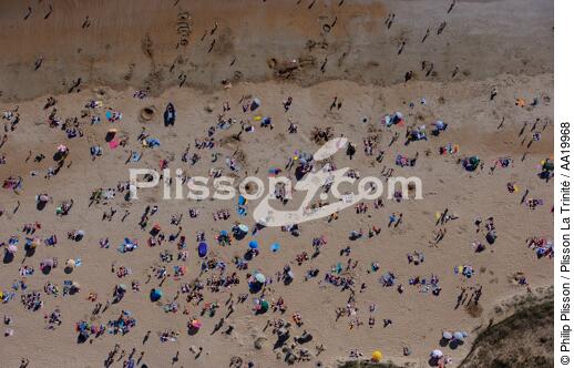 Erdeven,Beach. - © Philip Plisson / Plisson La Trinité / AA19968 - Photo Galleries - Sport and Leisure