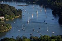 The River Auray. © Philip Plisson / Plisson La Trinité / AA20138 - Photo Galleries - Sails