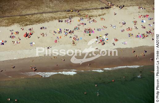 Beach of Suscinio,on the peninsula of Rhuys. - © Philip Plisson / Plisson La Trinité / AA20192 - Photo Galleries - Castle of Suscinio