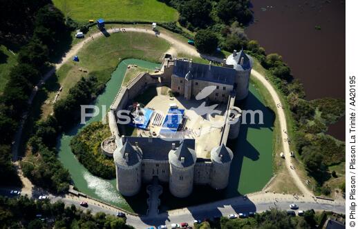 Castle of Suscinio on the peninsula of Rhuys. - © Philip Plisson / Plisson La Trinité / AA20195 - Photo Galleries - Presqu'île de Rhuys