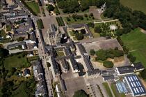 Basilique de Saint-Anne-d'Auray. © Philip Plisson / Plisson La Trinité / AA20218 - Nos reportages photos - Clocher