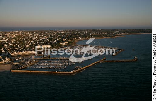 Port Haliguen. - © Philip Plisson / Plisson La Trinité / AA20231 - Photo Galleries - Quiberon peninsula [The]
