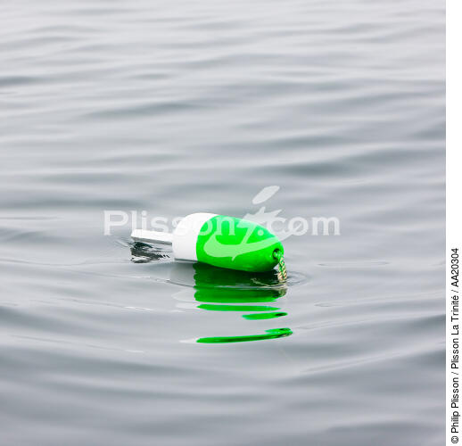 Buoy. - © Philip Plisson / Plisson La Trinité / AA20304 - Photo Galleries - Fishing equipment