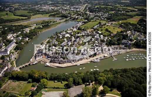 Saint-Goustan, Rivière d'Auray. - © Philip Plisson / Plisson La Trinité / AA20326 - Photo Galleries - River [56]