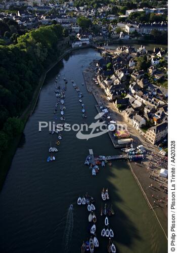 Saint-Goustan, Rivière d'Auray. - © Philip Plisson / Plisson La Trinité / AA20328 - Photo Galleries - Auray [The River of]