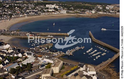 Port-Maria. - © Philip Plisson / Plisson La Trinité / AA20329 - Nos reportages photos - Quiberon [presqu'île de]