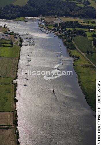Foleux on the banks of the Vilaine. - © Philip Plisson / Plisson La Trinité / AA20347 - Photo Galleries - River [56]