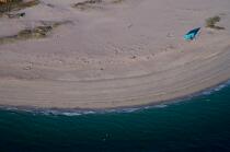 Beach of the Grands Sables, Groix island. © Philip Plisson / Plisson La Trinité / AA20372 - Photo Galleries - Cabin