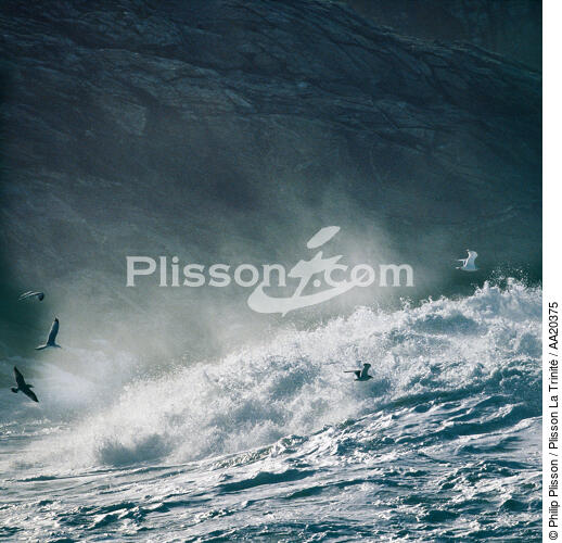 Mer agitée. - © Philip Plisson / Plisson La Trinité / AA20375 - Nos reportages photos - Tempête