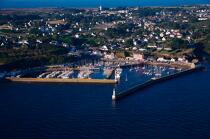 Port-Tudy,ile de Groix. © Philip Plisson / Plisson La Trinité / AA20379 - Nos reportages photos - Groix