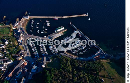 Port-Tudy,ile de Groix. - © Philip Plisson / Plisson La Trinité / AA20383 - Nos reportages photos - Flotte