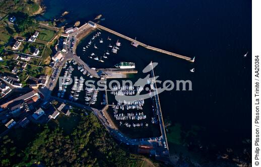 Port-Tudy,ile de Groix. - © Philip Plisson / Plisson La Trinité / AA20384 - Nos reportages photos - Ile [56]