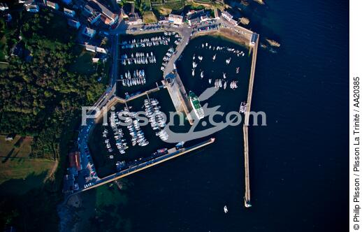 Port-Tudy,ile de Groix. - © Philip Plisson / Plisson La Trinité / AA20385 - Nos reportages photos - Flotte