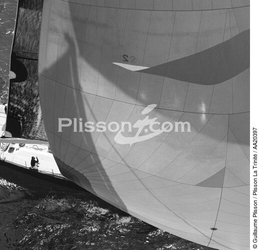 La Giraglia Rolex Cup. - © Guillaume Plisson / Plisson La Trinité / AA20397 - Nos reportages photos - Noir et blanc