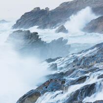 Quiberon, wild coast. © Philip Plisson / Plisson La Trinité / AA20419 - Photo Galleries - Rock