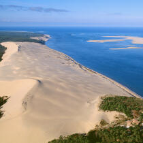 La dune du Pilat © Philip Plisson / Plisson La Trinité / AA20453 - Nos reportages photos - Arcachon [Bassin d']
