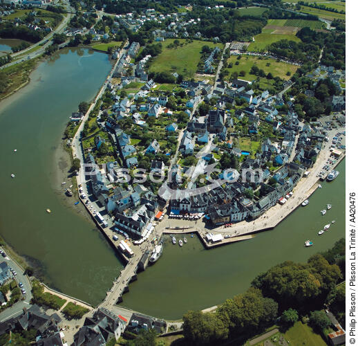Saint-Goustan, Auray - © Philip Plisson / Plisson La Trinité / AA20476 - Nos reportages photos - Format carré