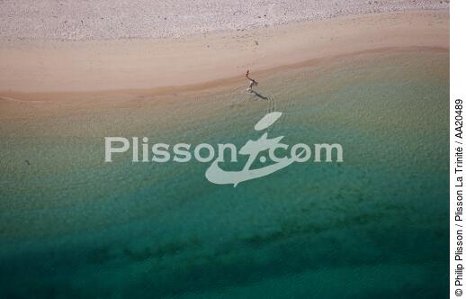 Beach on the river Etel. - © Philip Plisson / Plisson La Trinité / AA20489 - Photo Galleries - River [56]