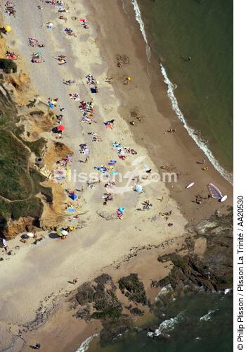 Penestin beach. - © Philip Plisson / Plisson La Trinité / AA20530 - Photo Galleries - Pénestin