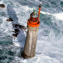 Le phare du Grand Jardin © Philip Plisson / Plisson La Trinité / AA20582 - Nos reportages photos - Saint-Malo