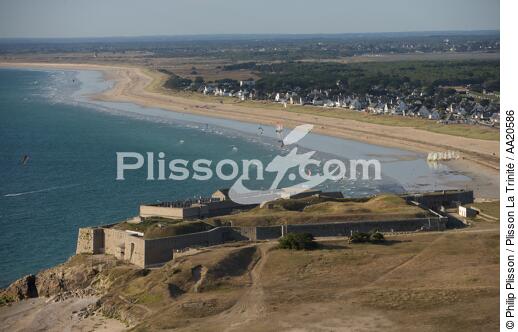 Fort de Penthièvre. - © Philip Plisson / Plisson La Trinité / AA20586 - Nos reportages photos - Forteresse
