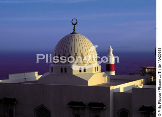 Europa Point. - © Philip Plisson / Plisson La Trinité / AA20658 - Photo Galleries - Mosque