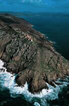 Cabo Finisterre. © Philip Plisson / Plisson La Trinité / AA20660 - Nos reportages photos - Phare [Galice]