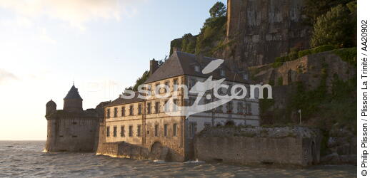 Le Mont-Saint-Michel. - © Philip Plisson / Plisson La Trinité / AA20902 - Nos reportages photos - 16/9 horizontal