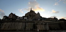 Le Mont-Saint-Michel. © Philip Plisson / Plisson La Trinité / AA20905 - Nos reportages photos - Collection Créative