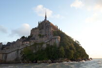 Le Mont-Saint-Michel. © Philip Plisson / Plisson La Trinité / AA20906 - Nos reportages photos - Collection Créative
