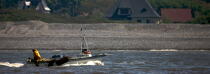 Baie de Somme. © Philip Plisson / Plisson La Trinité / AA20994 - Nos reportages photos - Bateau de pêche