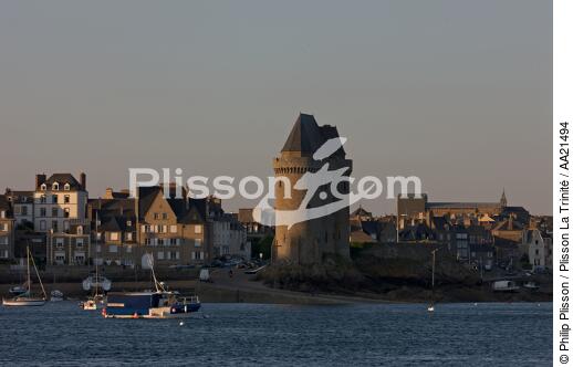 La tour Solidor in Saint-Malo. - © Philip Plisson / Plisson La Trinité / AA21494 - Photo Galleries - Ille-et-Vilaine