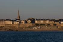 Saint-Malo. © Philip Plisson / Plisson La Trinité / AA21505 - Nos reportages photos - Rempart