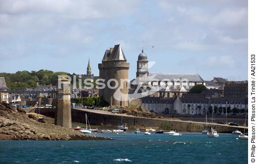La Tour Solidor à Saint-Malo. - © Philip Plisson / Plisson La Trinité / AA21533 - Nos reportages photos - Site [35]