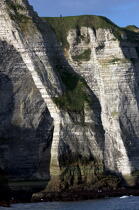 The cliffs of Etretat. © Philip Plisson / Plisson La Trinité / AA21621 - Photo Galleries - Etretat