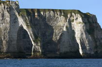 The cliffs of Etretat. © Philip Plisson / Plisson La Trinité / AA21622 - Photo Galleries - From Tréport to the Seine Estuary