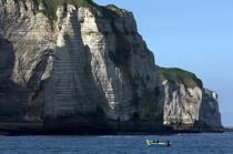 The cliffs of Etretat. © Philip Plisson / Plisson La Trinité / AA21623 - Photo Galleries - Etretat