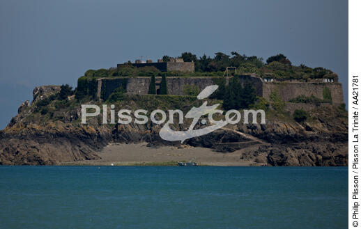 The island of Rimains in front of Cancale. - © Philip Plisson / Plisson La Trinité / AA21781 - Photo Galleries - Island [35]