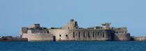 Le fort Central in front of Cherbourg. © Philip Plisson / Plisson La Trinité / AA21826 - Photo Galleries - Fort