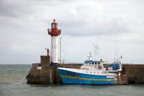 Saint-Vaast la Hougue. © Philip Plisson / Plisson La Trinité / AA21855 - Nos reportages photos - Feu de port