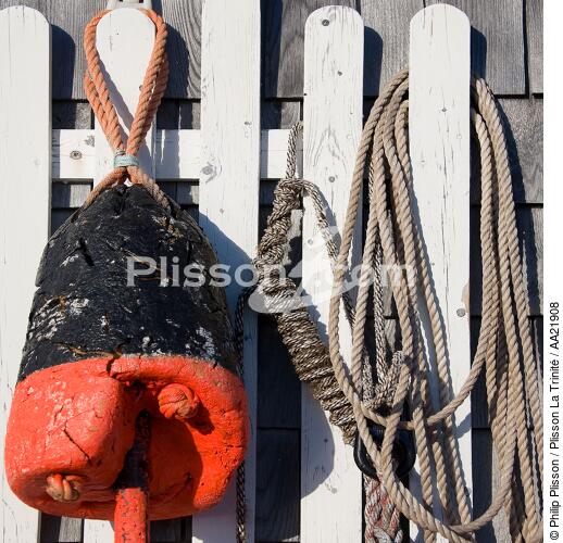 USA East Coast. - © Philip Plisson / Plisson La Trinité / AA21908 - Photo Galleries - Fishing equipment