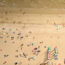 The beach of La Baule. © Philip Plisson / Plisson La Trinité / AA21952 - Photo Galleries - Pays de Loire