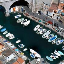 Le Vallon des Auffes, small port of Marseille. © Philip Plisson / Plisson La Trinité / AA21982 - Photo Galleries - Town [13]